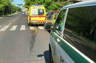 Vážna dopravná nehoda v Bratislave, na Tomášikovej ulici zrazilo auto na priechode len 16-ročné dievča
